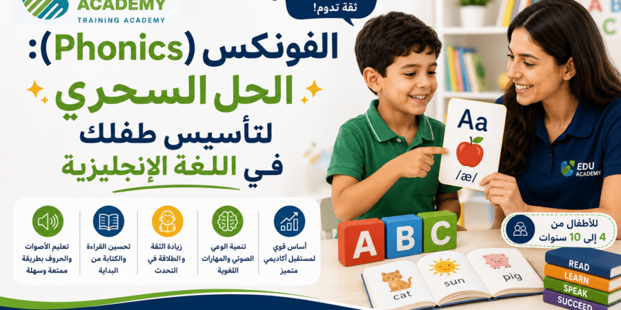 الفونكس (Phonics) الحل السحري لتأسيس طفلك في اللغة الإنجليزية