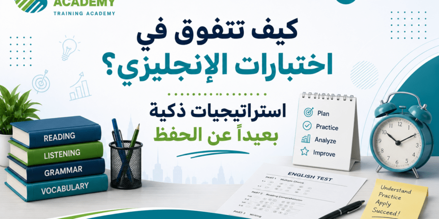 كيف تتفوق في اختبارات الإنجليزي؟ استراتيجيات ذكية بعيداً عن الحفظ